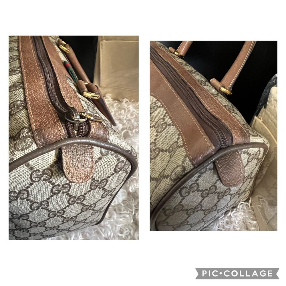 Gucci Vintage Boston Sherry Line Bag - Picture 4 of 15